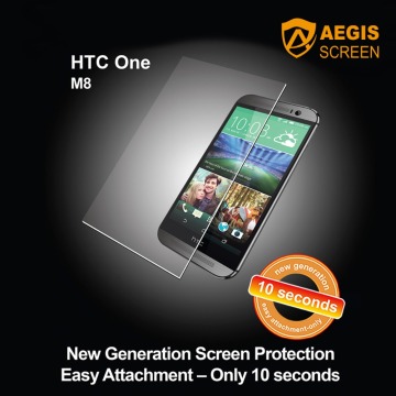 9 Hardness User Installability Sensitive Touch tempered glass screen protector HTC One M8