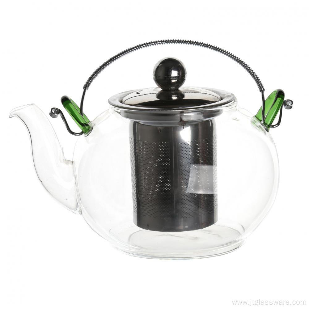 900ml Glass Blooming and Loose Leaf Teapot