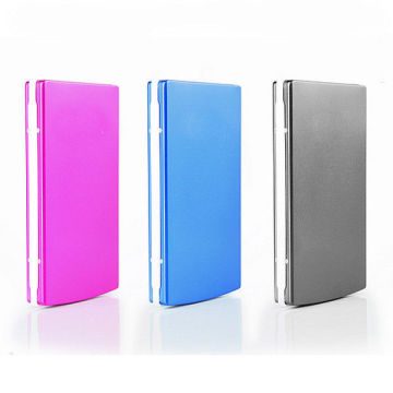 Portable Colorful Rechargeable Mobile Power Bank For Travel Playing Out Door Backup Battery
