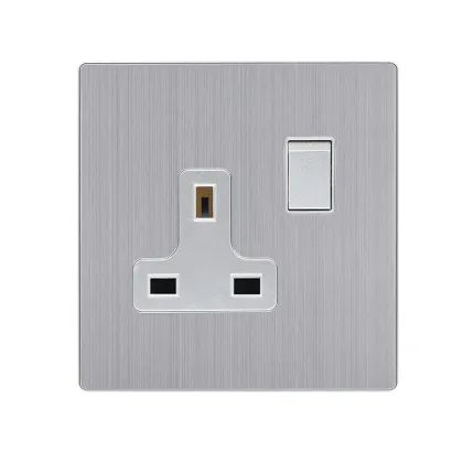 1 Gang 13A DP Switched Socket for Home
