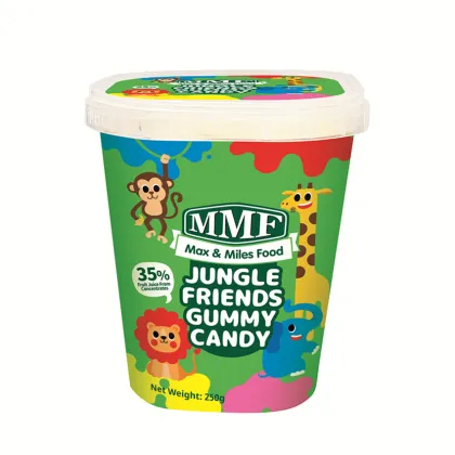 MMF Jungle Friends Gummy Candy Tropical Flavor