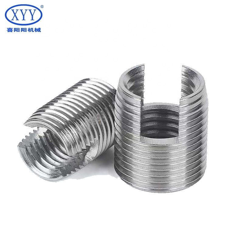 Self-Tapping Screw Sleeve Slotted Screw with M6 Model Wire Thread Insert