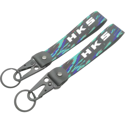 Customized Keychain Lanyard Wristlet For Guys