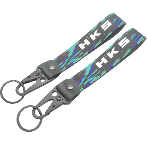 Customized Keychain Lanyard Wristlet For Guys