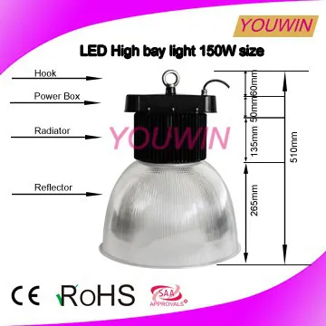 150W Light LED Industrial light for Factory Shopping Exhibition