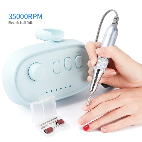 35000RPM Electric Nail Drill Machine Brushless Handle Strong Nail Gel Gringding Manicure For Pedicure Machine Nail File Polisher