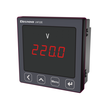 Voltage meter single phase power measuring LED display