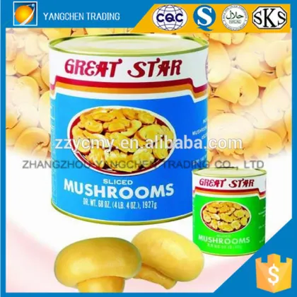 Chinese Canned Mushrooms Nutrition