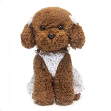 Animal en peluche de chiot en peluche brun