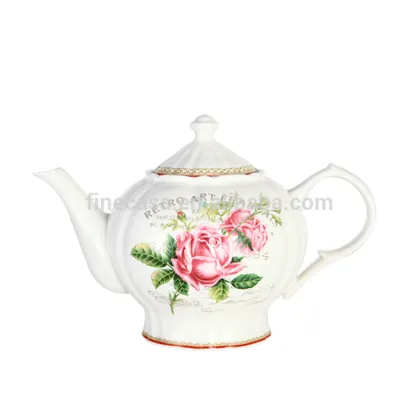 1200CC Elegant Design Coffee Tea Pot Ceramic