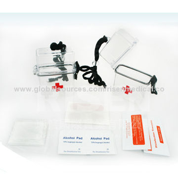 Clear waterproof first aid kit PP box with CE & FDA certification