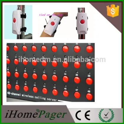 48 channel display wireless calling service steward service for car owner