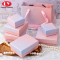 Cheap wholesale paper packaging gift jewelry box