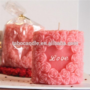 wedding carved candles/wedding unity carved candle set/carved candles
