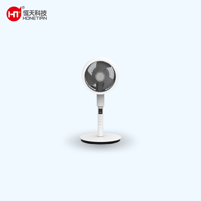 HONETIAN 32 gears wind speed 6 modes optional timed hot seller Custom Colors indoor plastics 8 inches DC circulator stand fan
