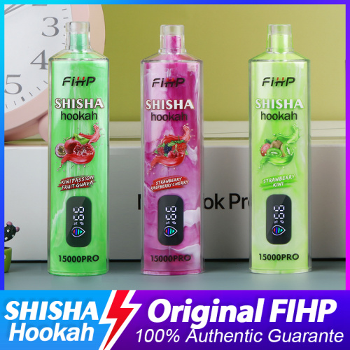 FIHP Shisha Hookah 15000Pro 6mg Vapes caneta por atacado