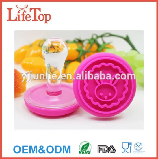 Dishwasher Safe Cookie Stamp Molds for Homemade Cookies