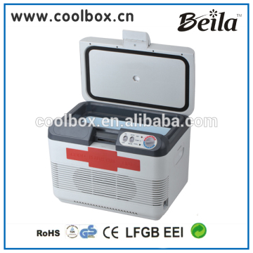 auto campming mini fridge 15L car mini thermoelectric cooler and warmer box 220V 12V