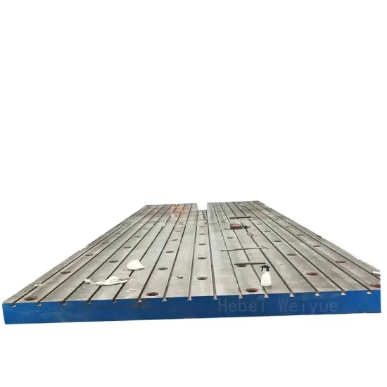High-Quality ISO9001 Certified T-Slot Cast Iron Welding Platform