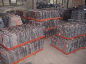 Martensitic Cr-mo Steel Castings Df052 Mill Liner Design And Installation With Hrc50