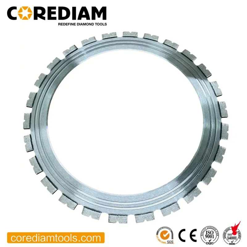394mm Laser Welded Diamond Tool Ring Saw Blade