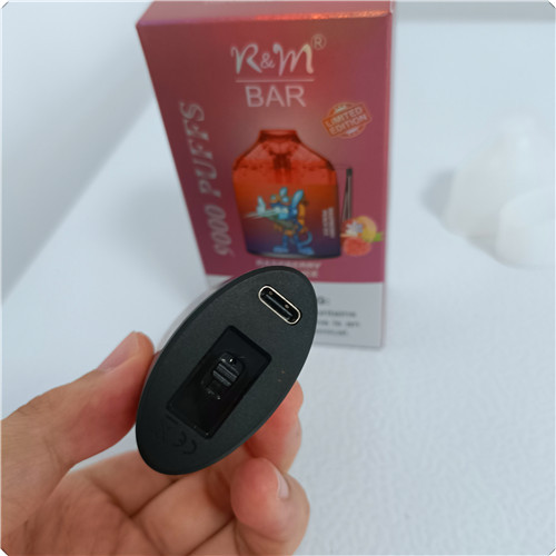 R &amp; M Bar 9000 퍼프 일회용 vape 키트 포드