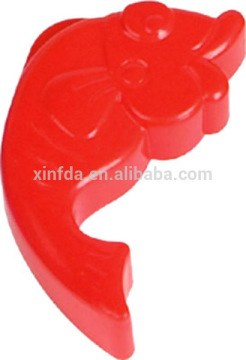 Wholesale funny kids summer beach sand game tool plastic mini sand castle molds toy