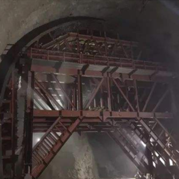 Tunnel voering trolley voor intern