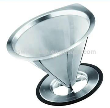 YS manufacturer Ultra Fine mesh Pour-Over Micro screen coffee Filter Over Coffee Dripper