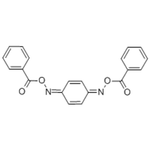 2,5-Sikloheksadien-1,4-dion, 1,4-bis (0-benzoiloksim) CAS No.:20-52-5 CAS 120-52-5