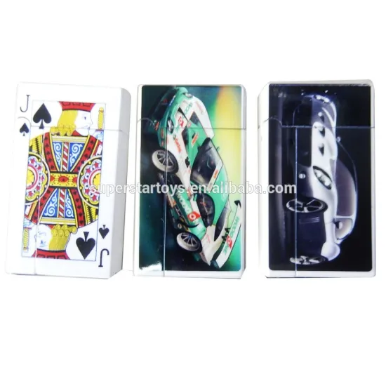 5150917-4 amazing funny joking gun shock playing card with lighter function