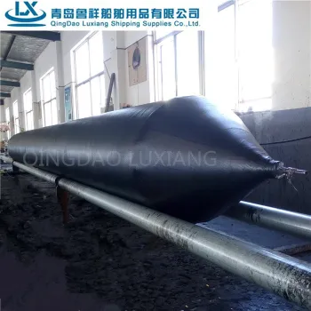 LUXIANG CCS certificate ISO marine pneumatic salvage rubber airbag