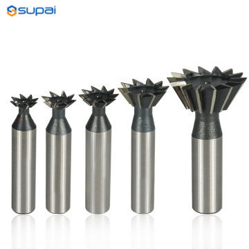 HSS Dovetail Milling Cutter 45 55 60 Degrees