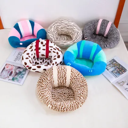 Cute Children Baby Sitting Sofa Soft Baby Learning Seat