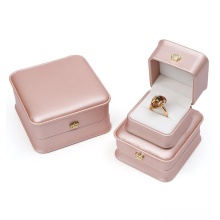 Soft high level PU Leather Necklace Ring Box