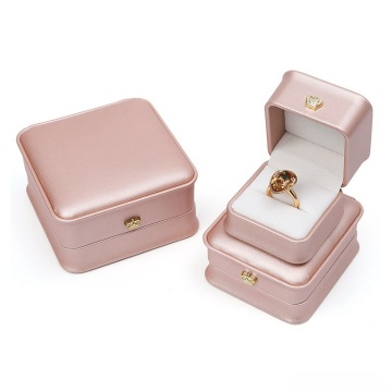 Soft high level PU Leather Necklace Ring Box