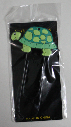 schildpad boek Mark Clip