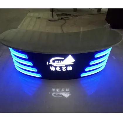 Internet Live Talk Show Broadcasting Desk