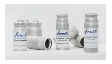 MDI canisters anodized canisters Anomatic