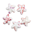 Perlas de cerámica de bricolaje Irregularidad Beads Starfish 20 mm