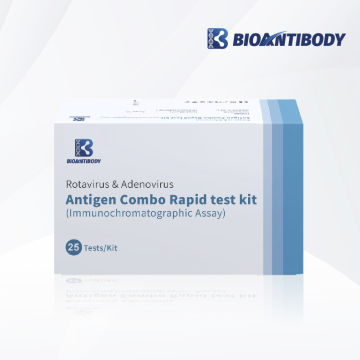 Kit de test de combo antigène d&#39;antigène d&#39;antigène optimal Rotavirus et adénovirus