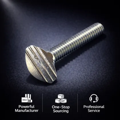 Durable Zinc Coated Thumb Screws with Wing Bolts
