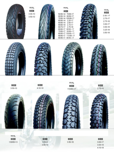 Motorcycle Tyre 3.00-17 with Popular Pattern