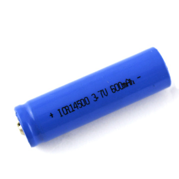 14500 3.7V 800mAh Lithium Ion Battery Cell