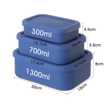 Microwave Safe Heated Baby and Adult Silicone Bowl Tableware & Lunch Box Set