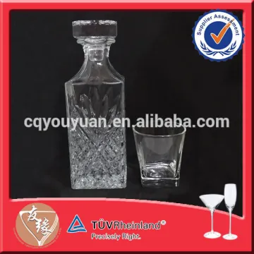beautiful 800ml Canadian glass bottles and cup gift set
Red Wine Goblet
