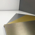 Fluorocarbon Interior Brushed Aluminum Cladding Sheet