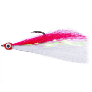 High-Quality Deer Tail Hair Lead Hook Set - 5 Color Options (1.5g 4/0)