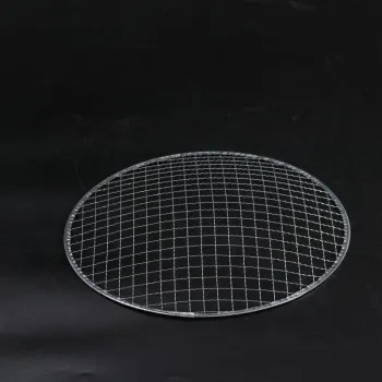 High Quality Stainless Steel BBQ Grill Basket Mesh Wire Net Disposable Grill Mesh