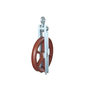 High speed steering pulley